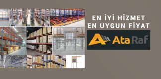 Depo raf sistemleri denetim ve kontrolü